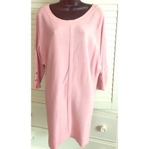Juicy Couture Dolman Sweater Dress, Pink XL